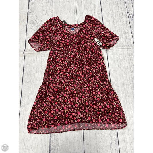 Dress Casual Maxi By Old Navy In Red, Size: Xs