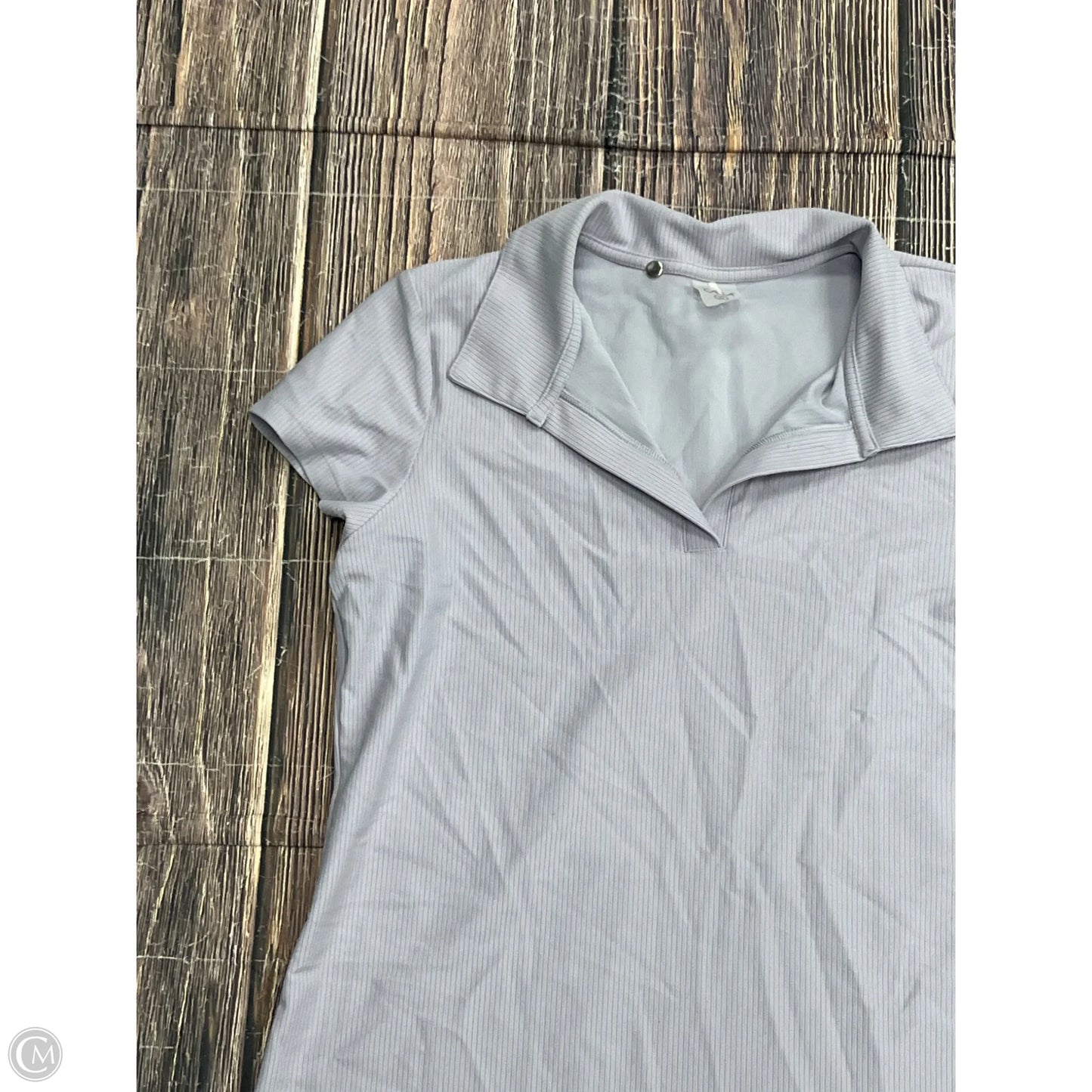 Athletic Top Short Sleeve By Calia In Purple, Size: Xl