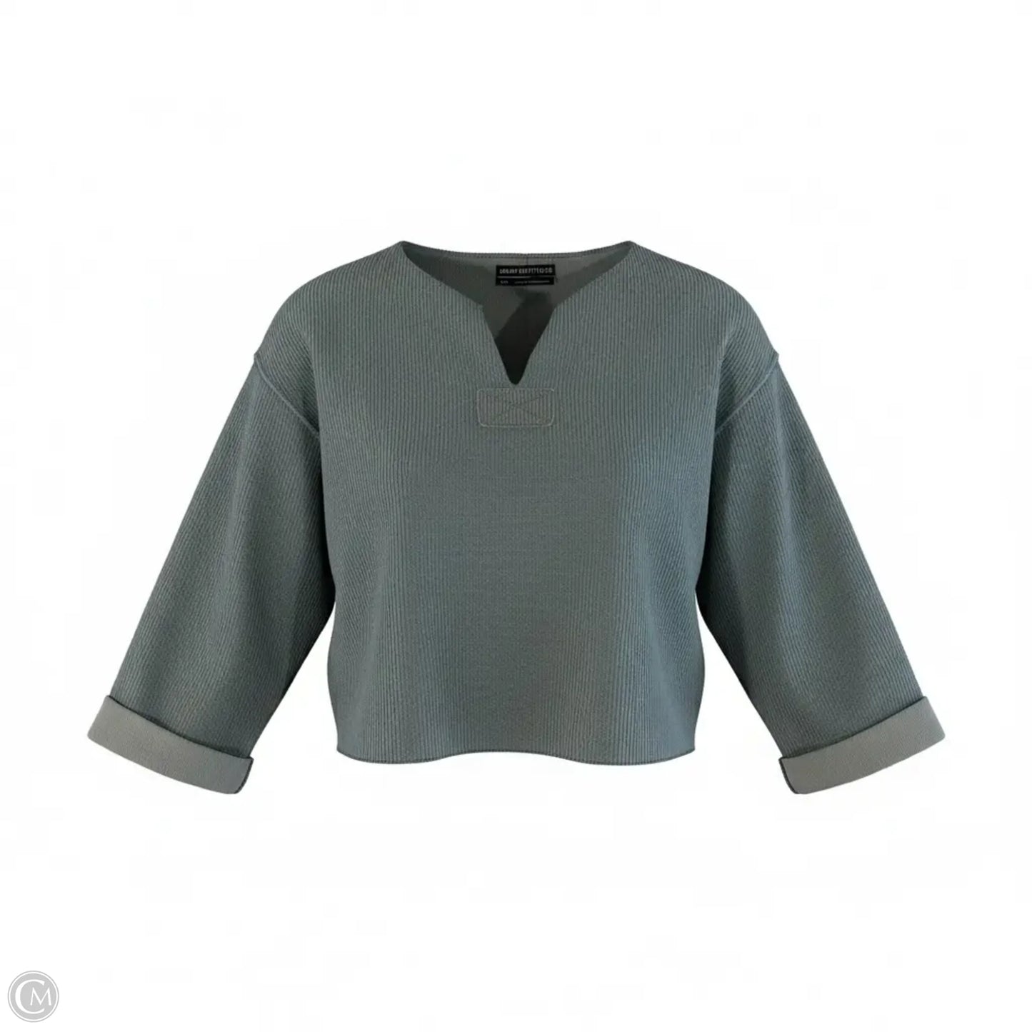 Top Long Sleeve By Urban Outfitters In Green, Size: Xs