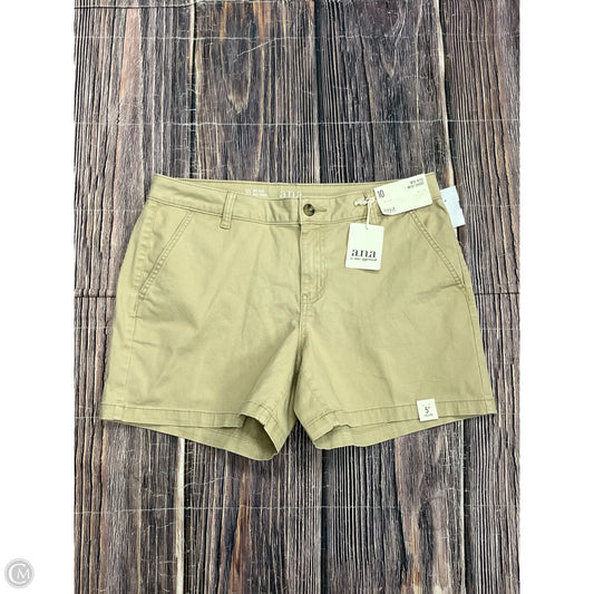 Shorts By Ana In Tan, Size: 10