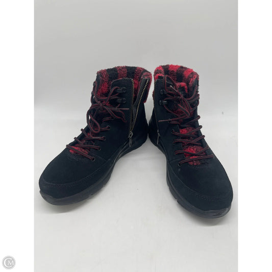 Boots Ankle Flats By Skechers In Black, Size: 7.5