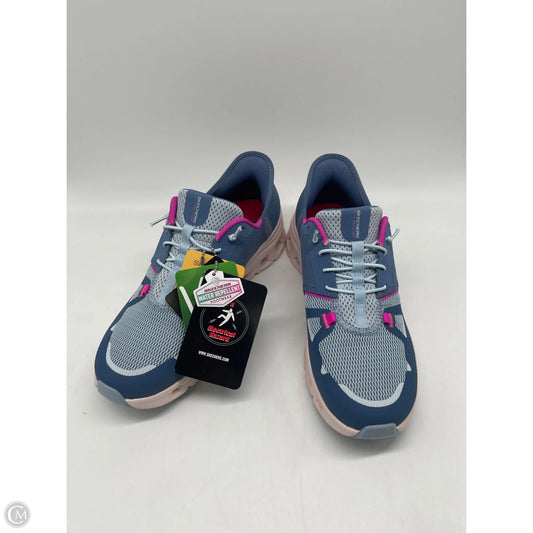 Shoes Athletic By Skechers In Blue & Pink, Size: 8