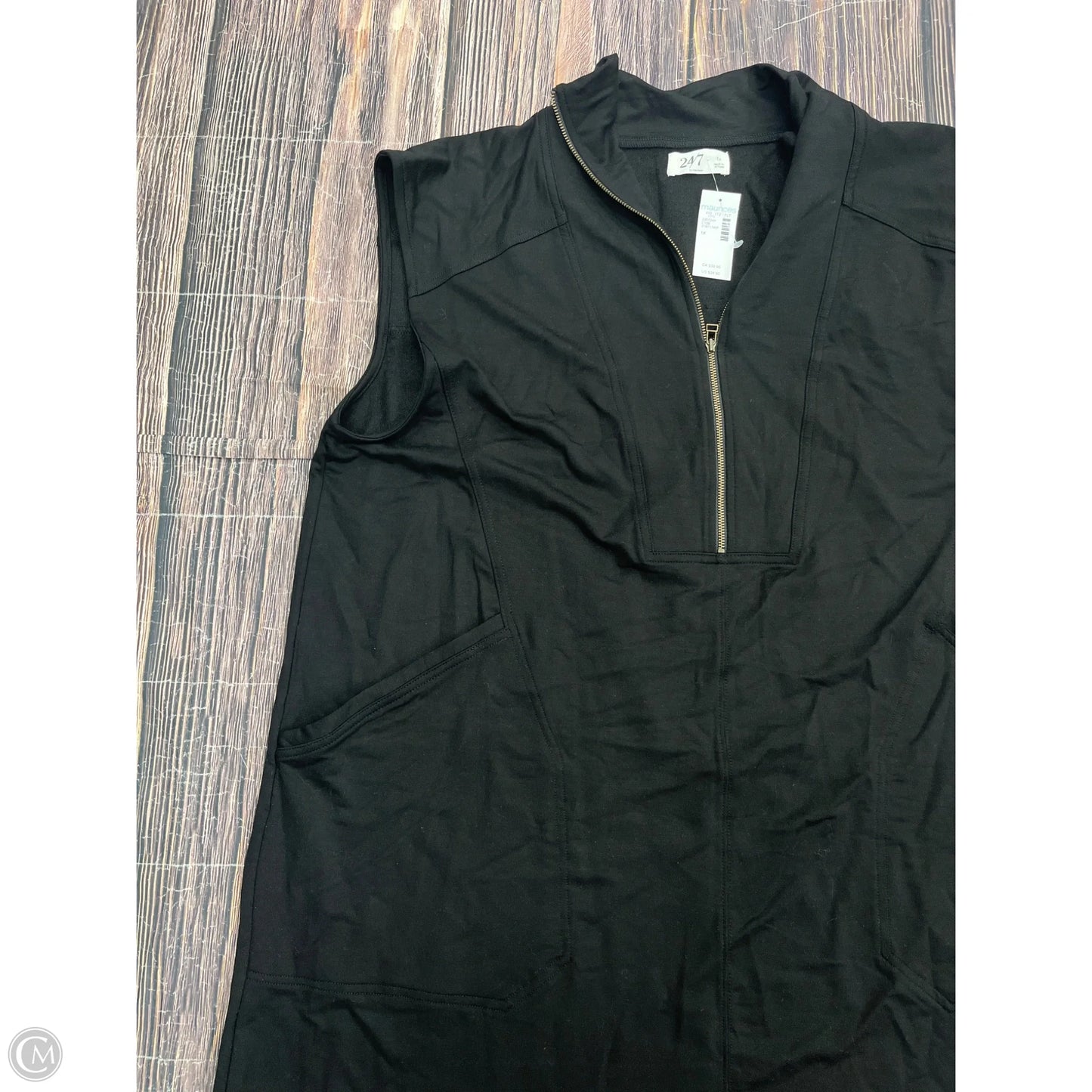 Dress Casual Short By Maurices In Black, Size: 1x