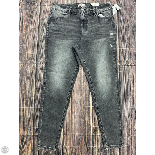 Jeans Skinny By Maurices In Grey, Size: 18