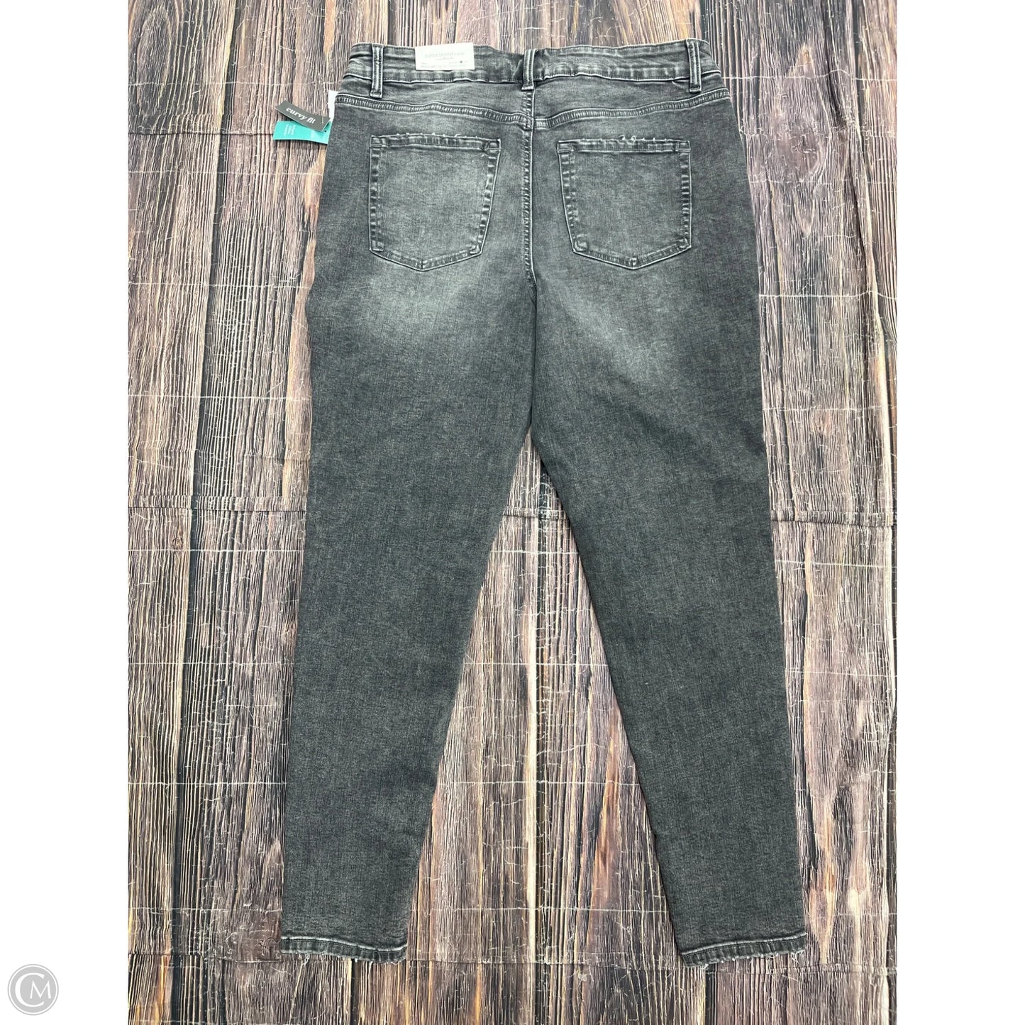 Jeans Skinny By Maurices In Grey, Size: 18