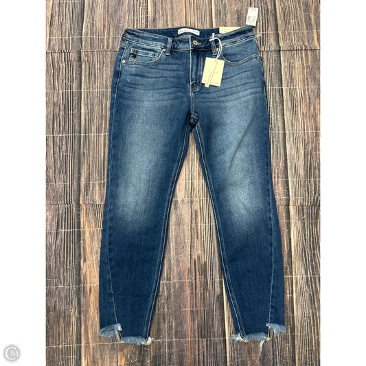 Jeans Skinny By Kancan In Blue Denim, Size: 8