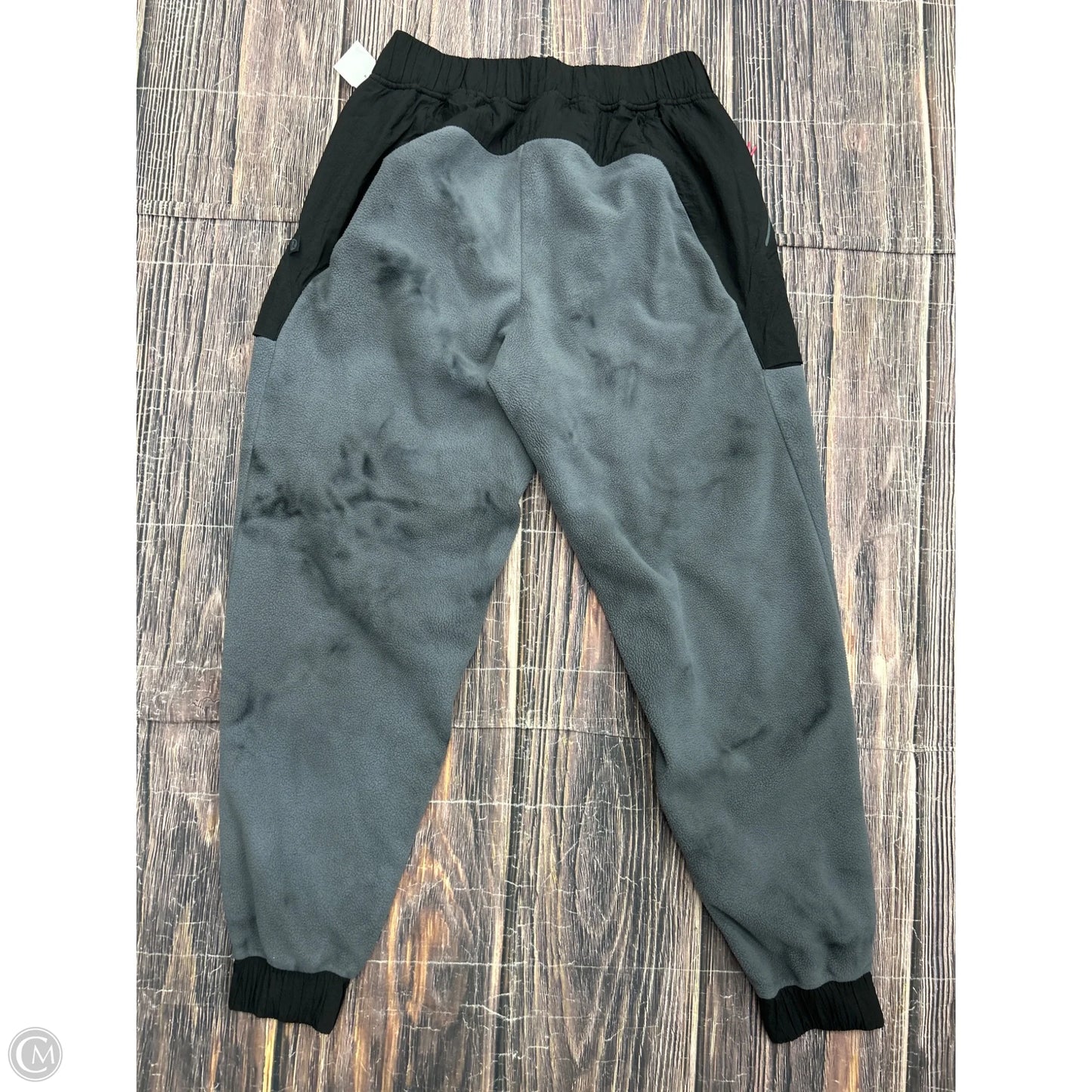 Athletic Pants By Lululemon In Black & Grey, Size: 6