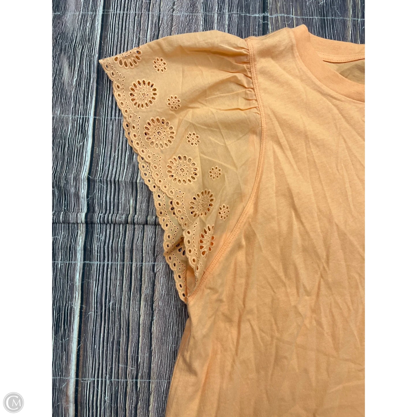Top Short Sleeve By Old Navy In Orange, Size: M