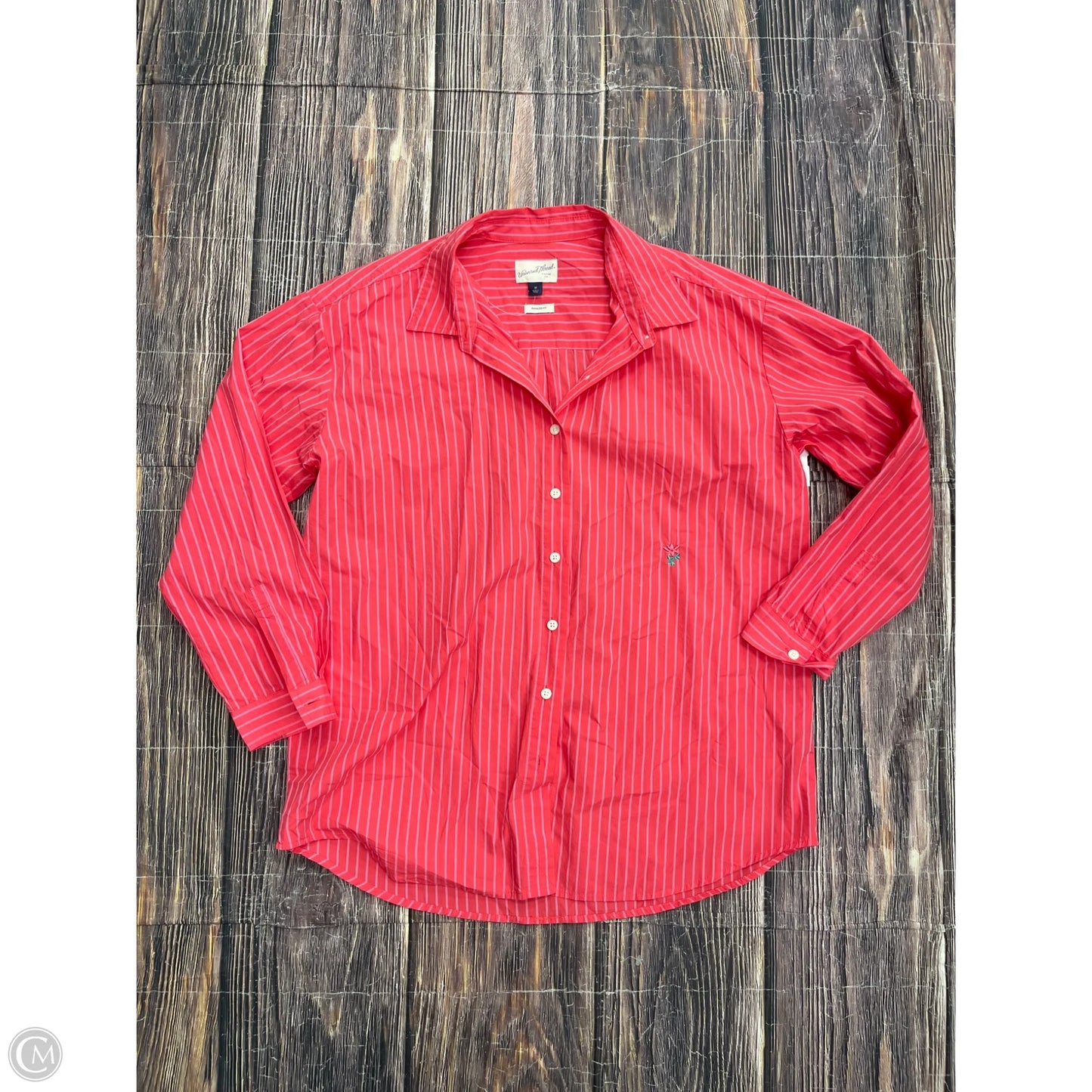 Top Long Sleeve By Universal Thread In Pink, Size: M