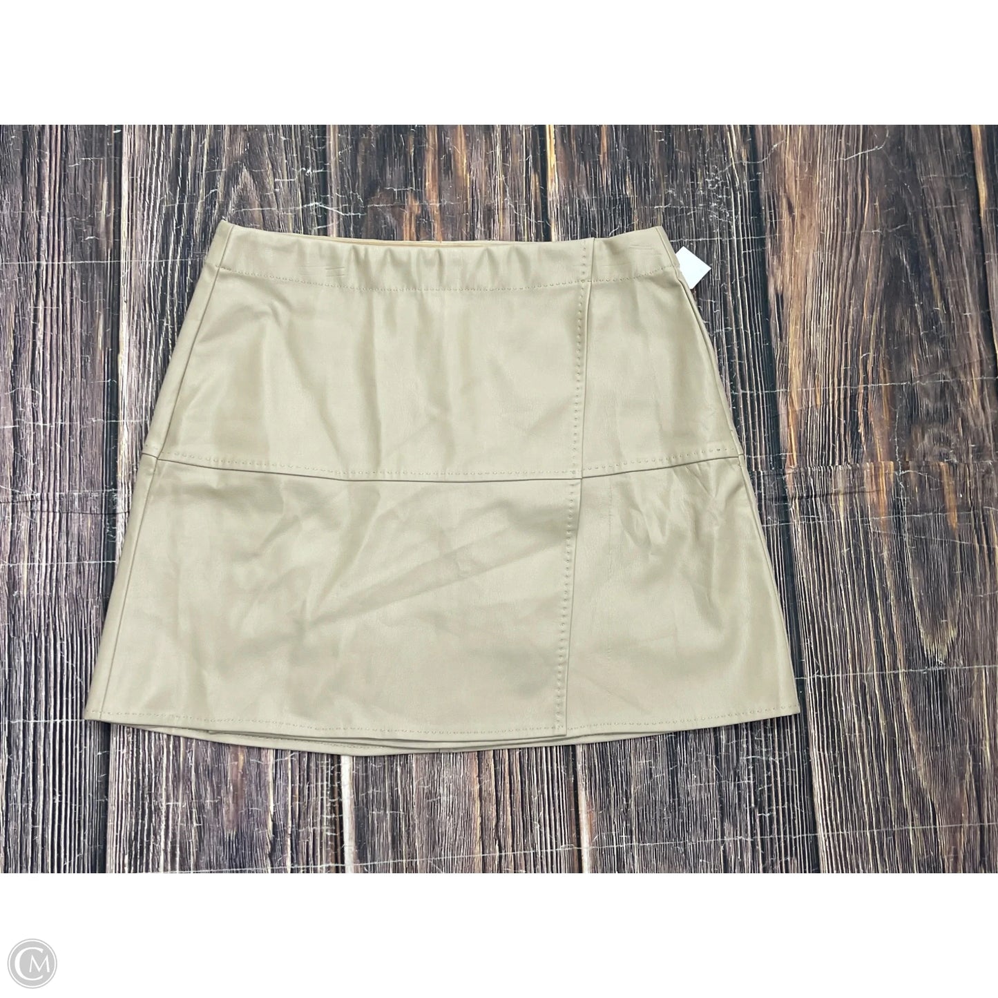 Skirt Mini & Short By Max Studio In Tan, Size: L