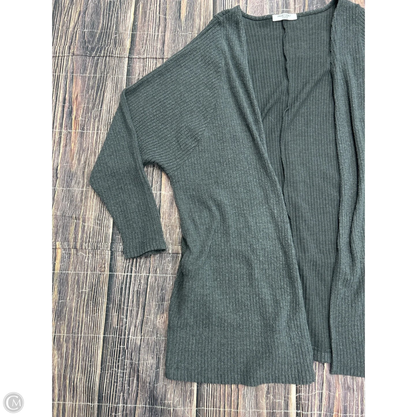 Cardigan By Project Social Tee In Grey, Size: Xs