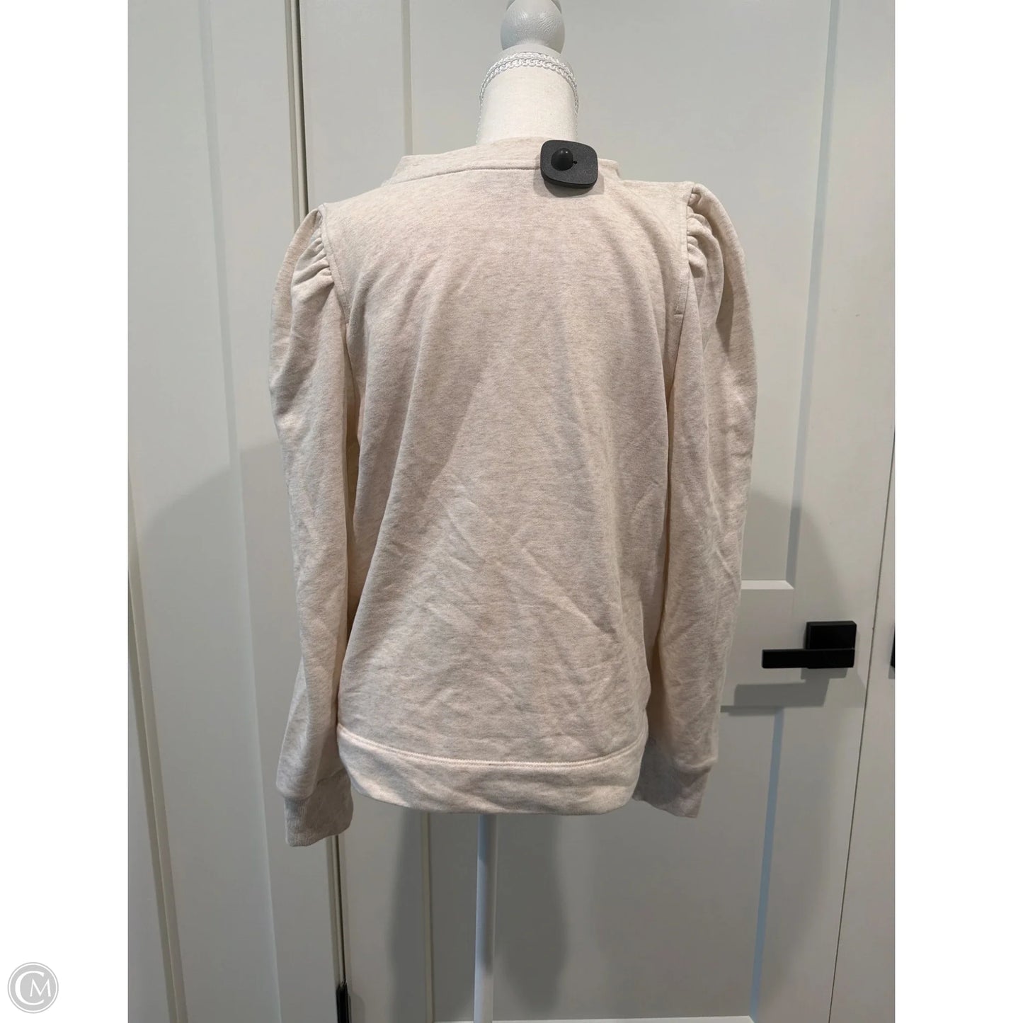 Top Long Sleeve By Loft In Cream, Size: M