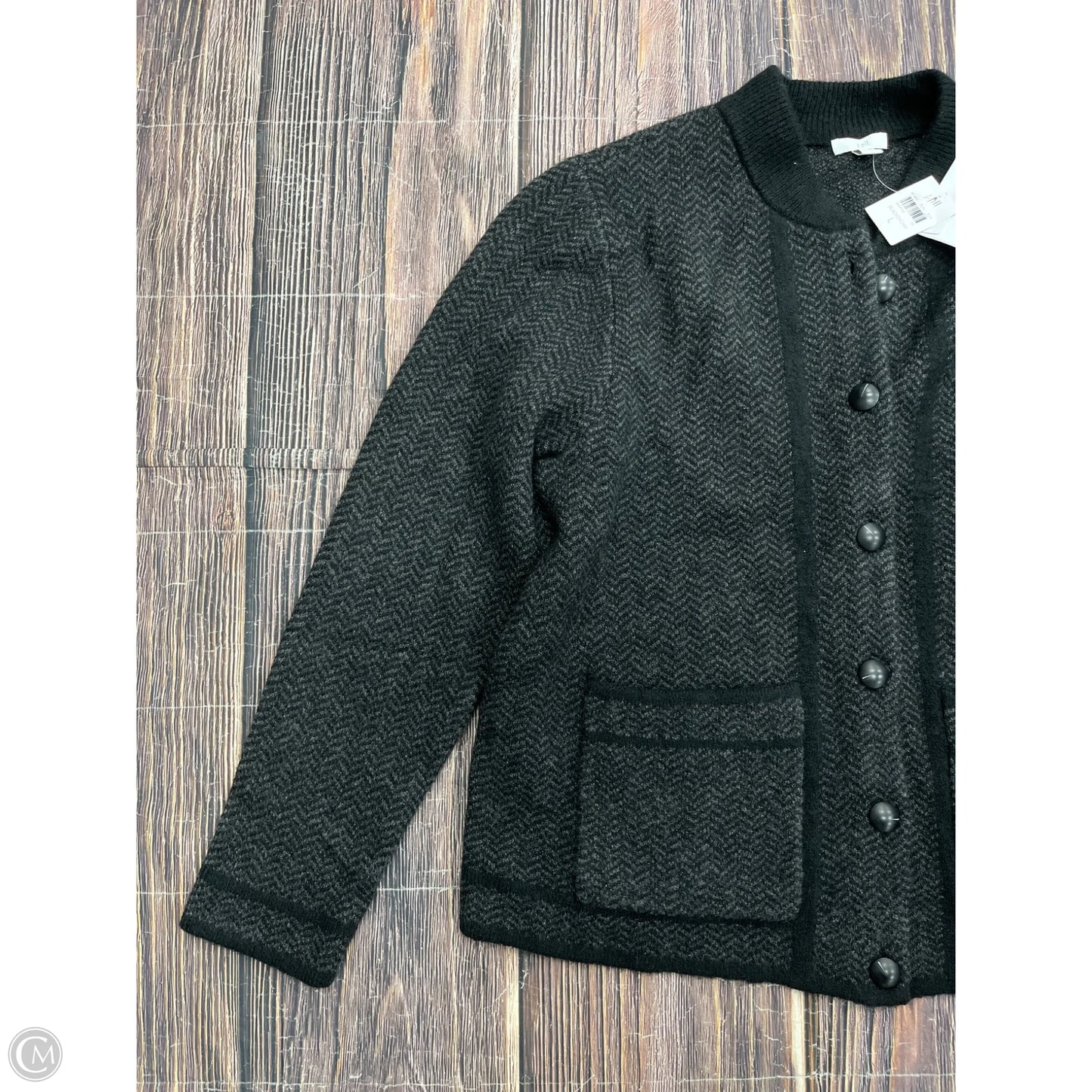 Cardigan By J. Jill In Black, Size: L