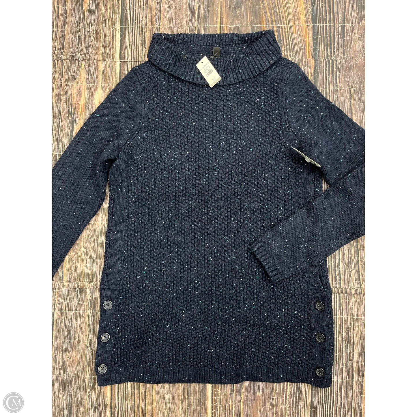 Sweater By Talbots In Blue, Size: Xs