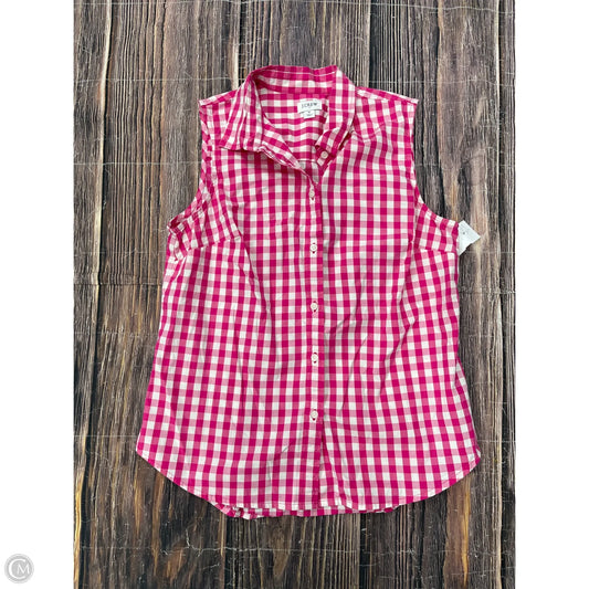 Tank Top By J. Crew In Pink, Size: S