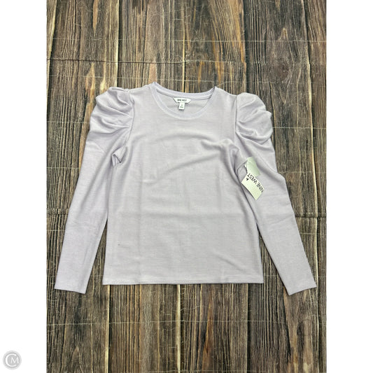 Top Long Sleeve By Nine West In Purple, Size: S