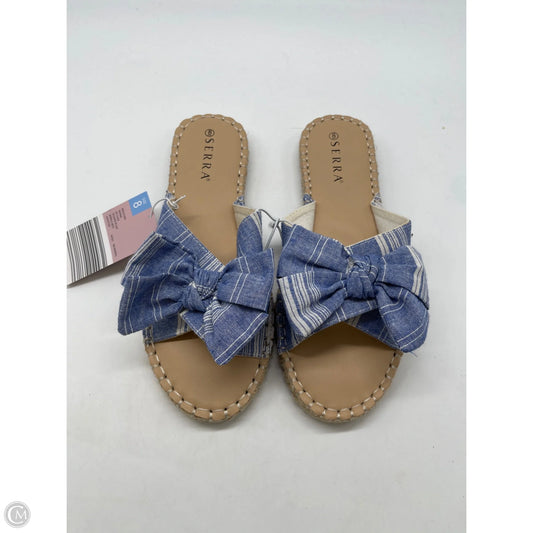 Sandals Flats By Serra In Gold, Size: 9