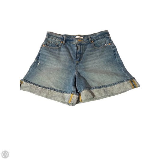 Shorts By Loft In Blue Denim, Size: 8