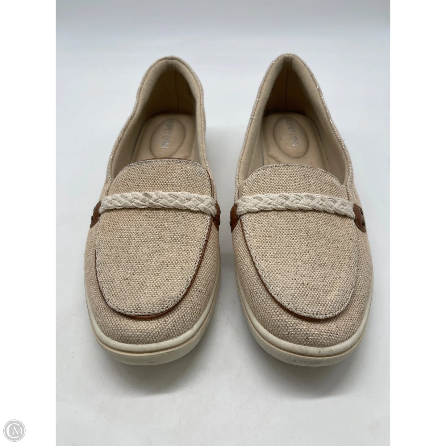 Shoes Flats By Clothes Mentor In Tan, Size: 8.5