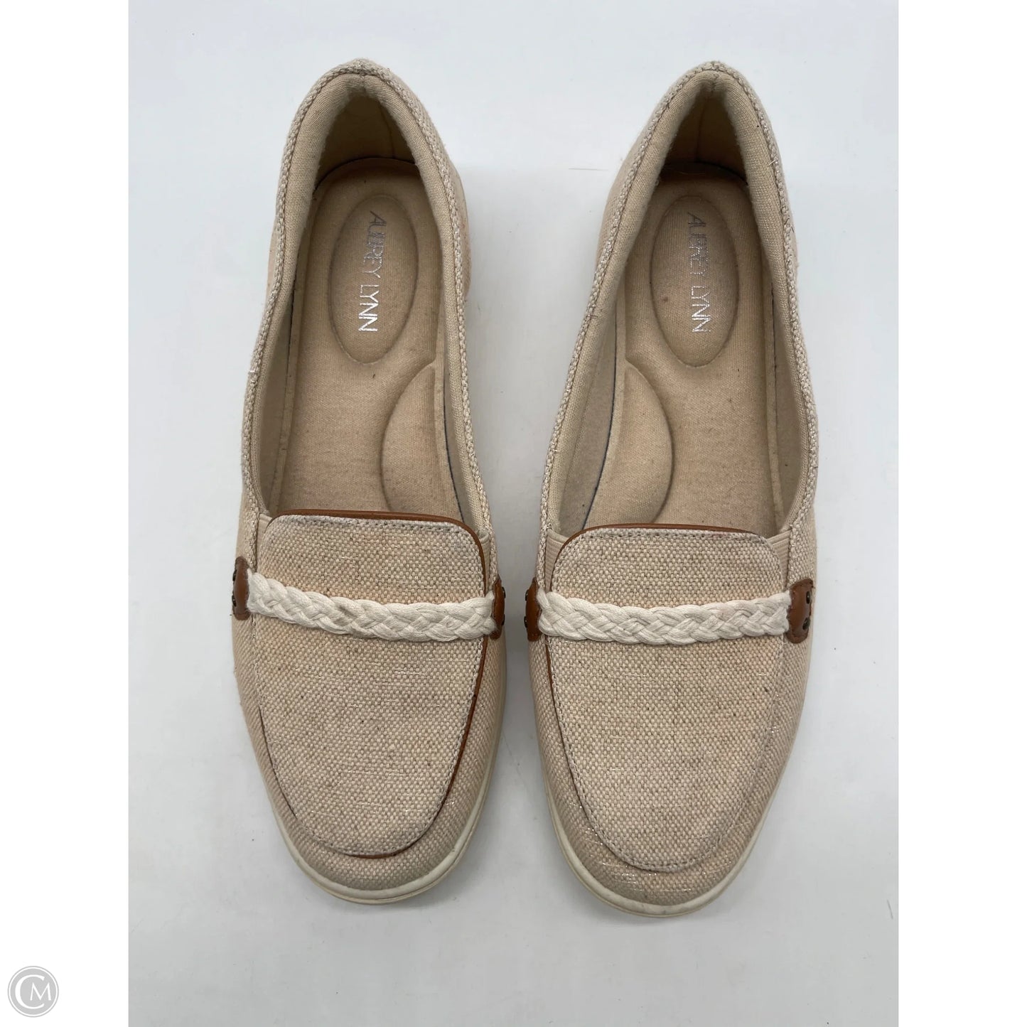 Shoes Flats By Clothes Mentor In Tan, Size: 8.5