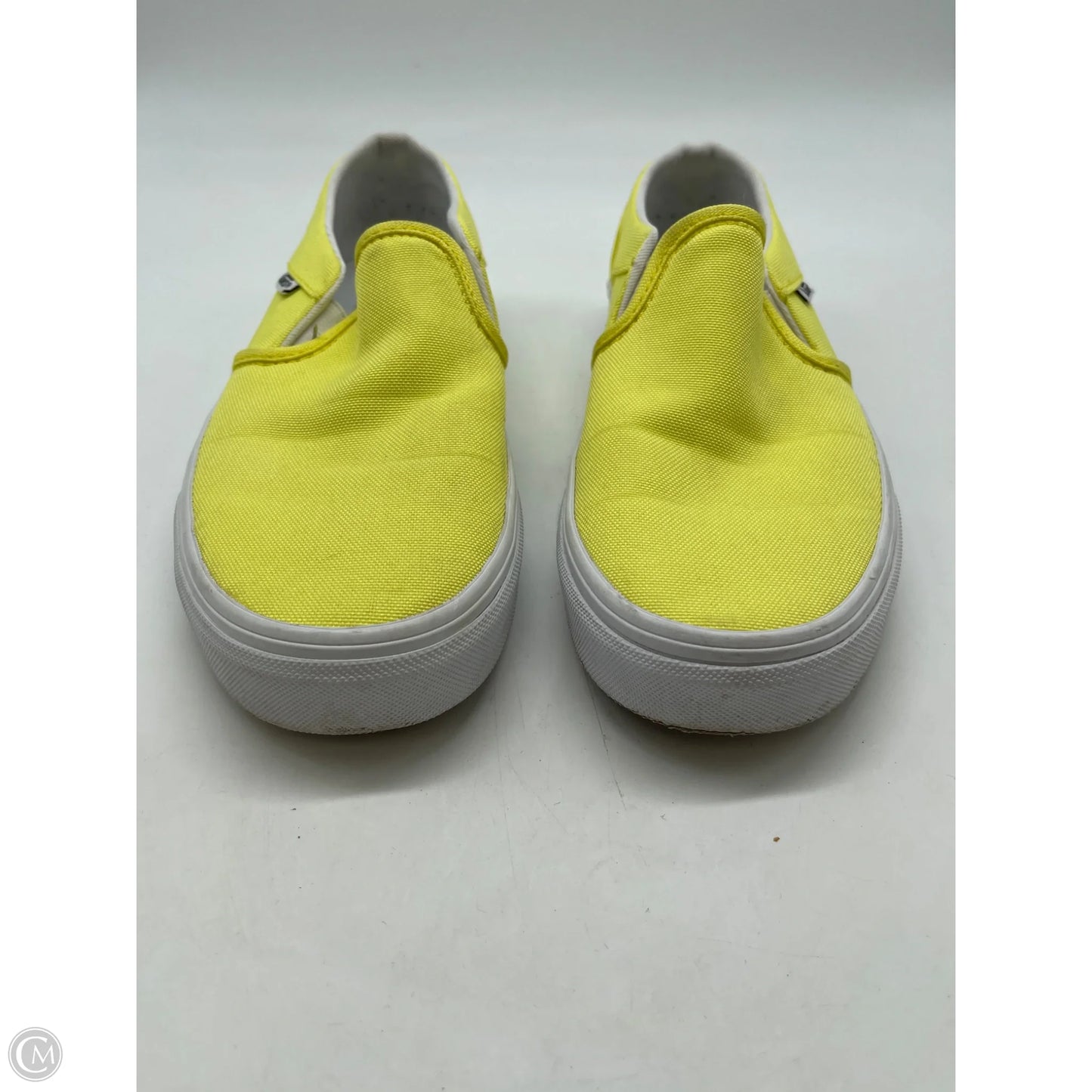 Shoes Flats By Vans In Yellow, Size: 7