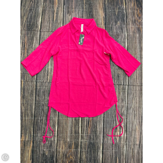 Dress Casual Short By Blooming Jelly In Pink, Size: L