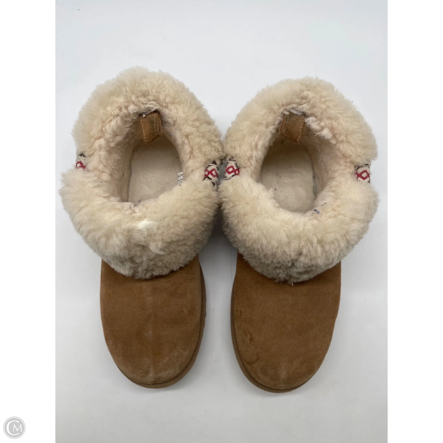 Boots Designer By Ugg In Brown, Size: 8