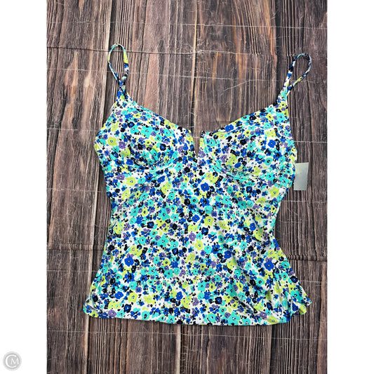 Swimsuit Top By Anne Cole In Blue, Size: 1x