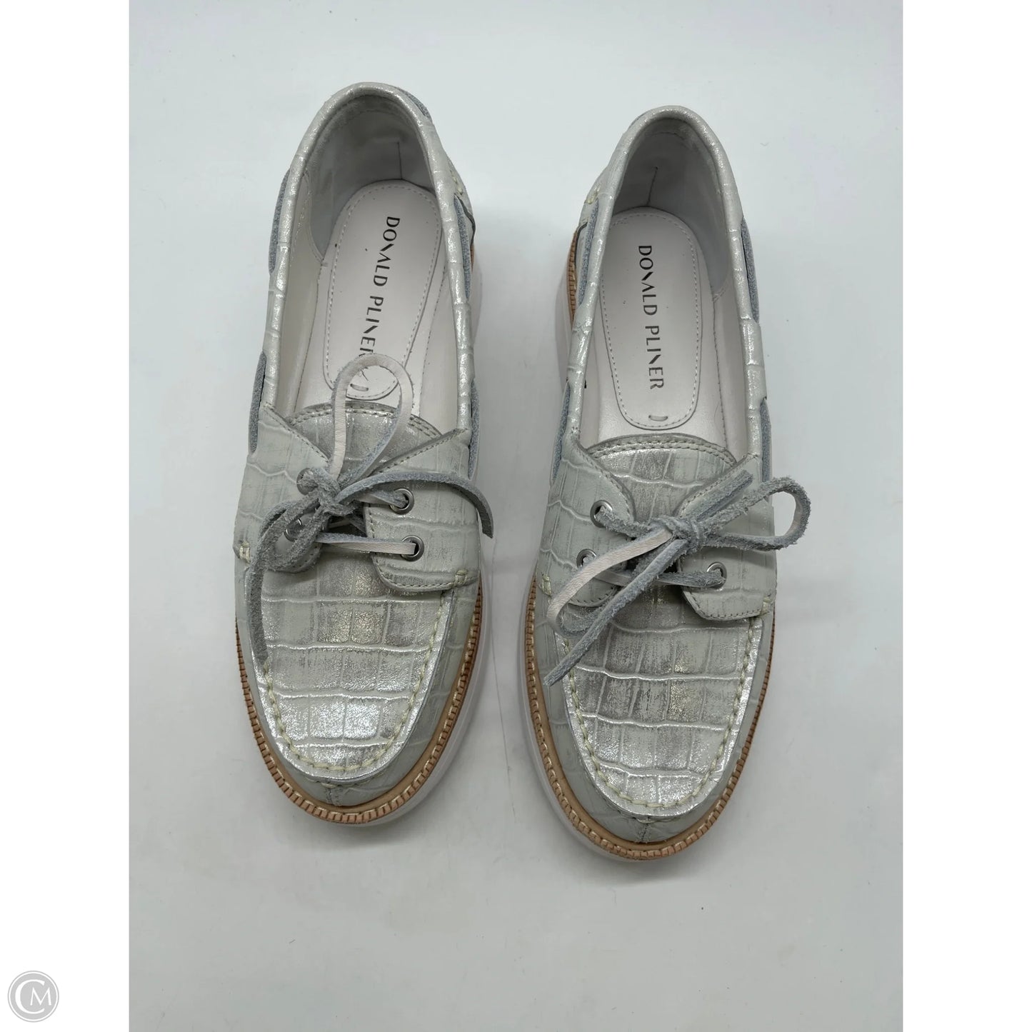 Shoes Flats By Donald Pliner In White, Size: 8.5