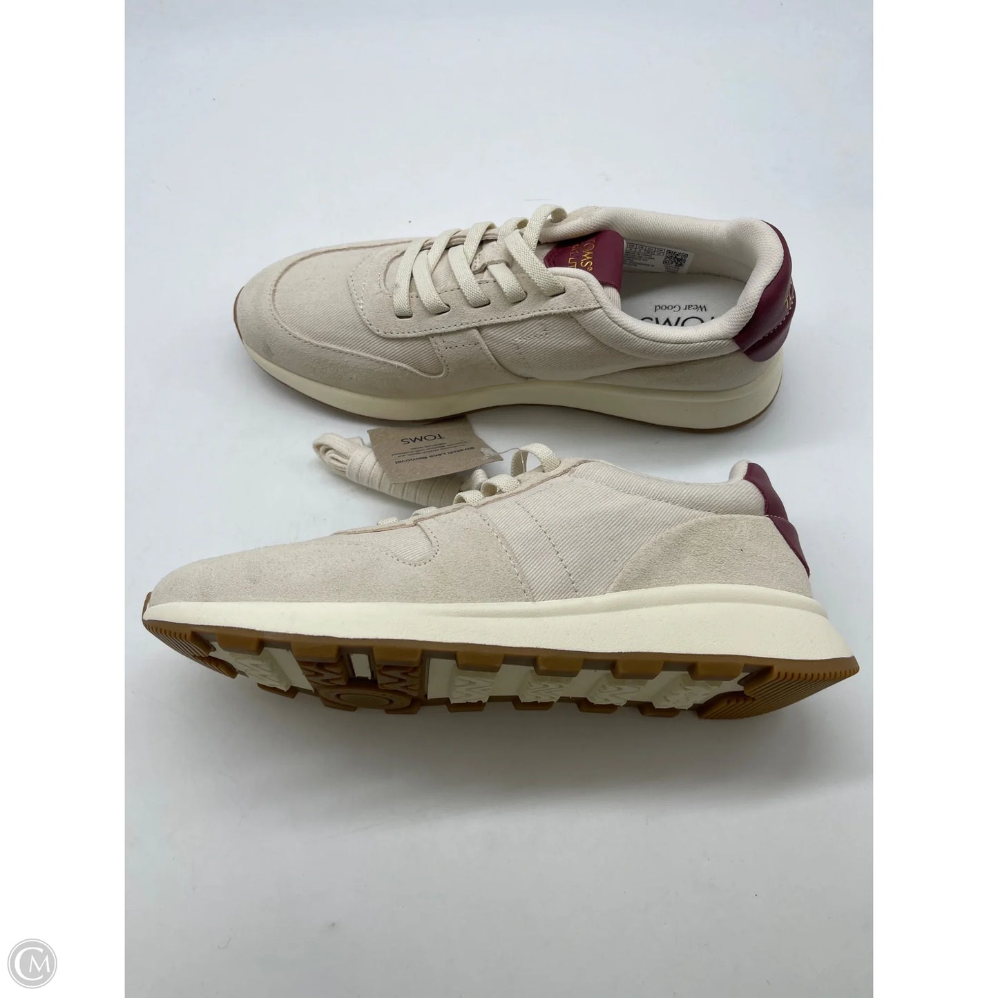 Shoes Sneakers By Toms In Cream, Size: 8