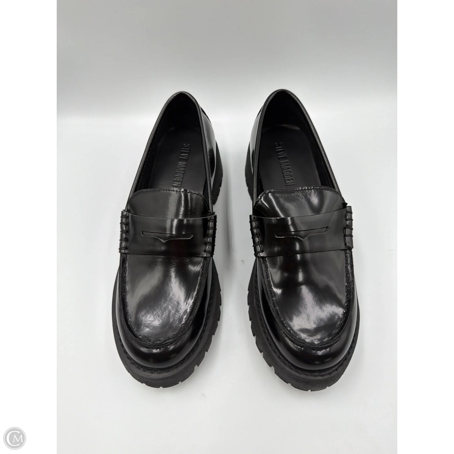 Shoes Heels Platform By Steve Madden In Black, Size: 8