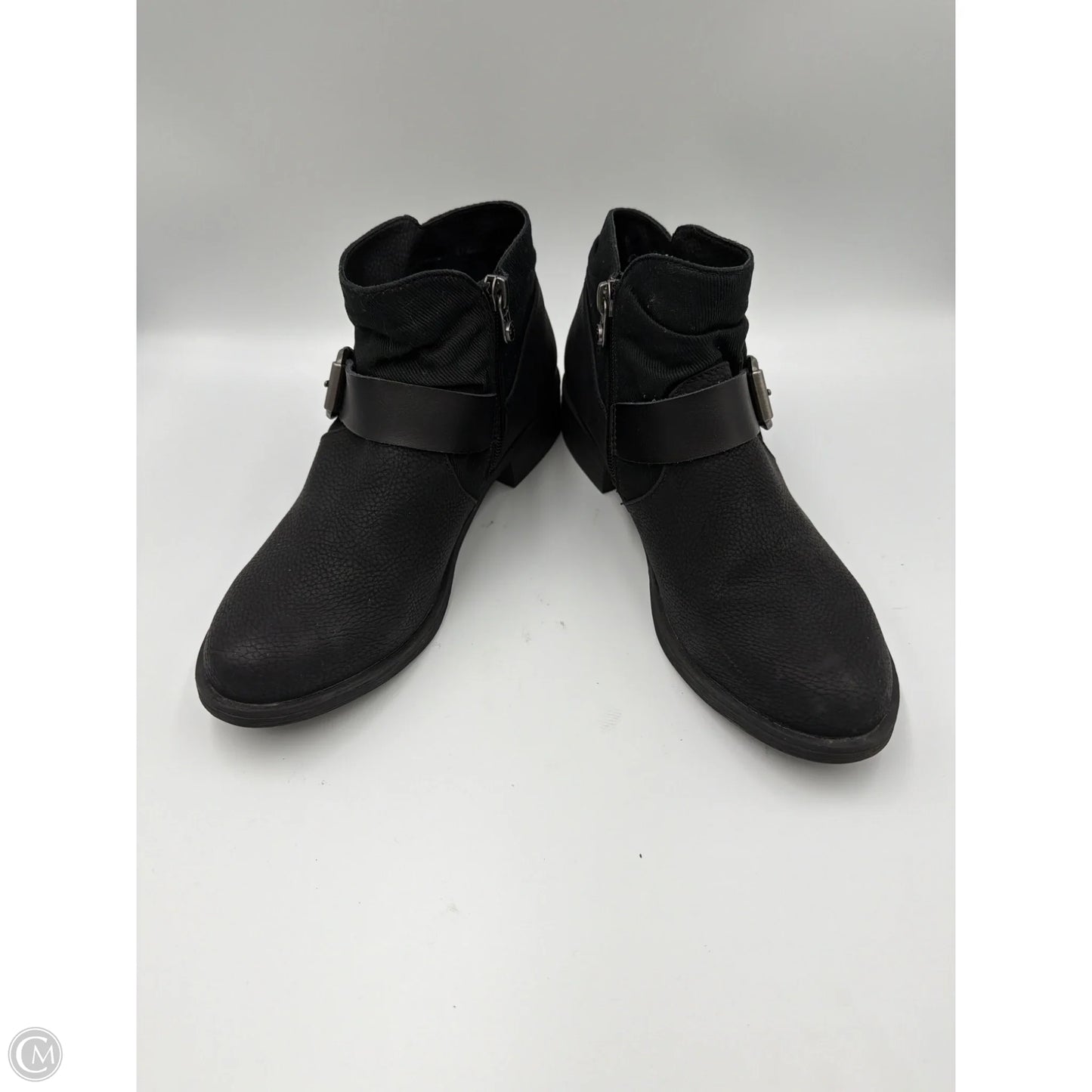 Boots Ankle Heels By Blowfish In Black, Size: 7
