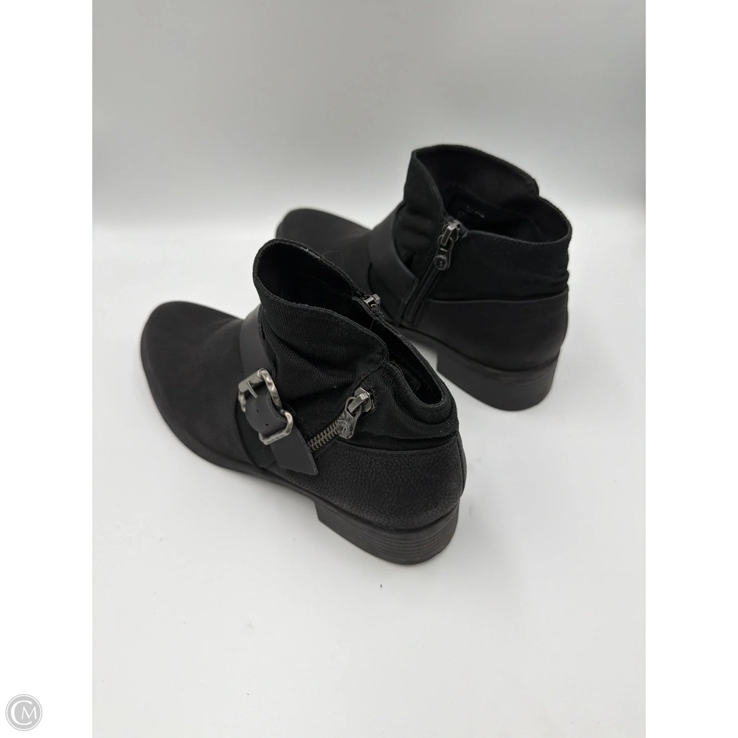 Boots Ankle Heels By Blowfish In Black, Size: 7