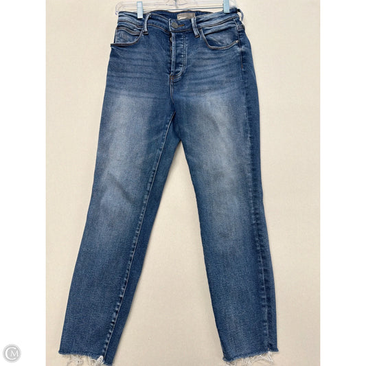 Jeans Straight By Kut In Blue Denim, Size: 4