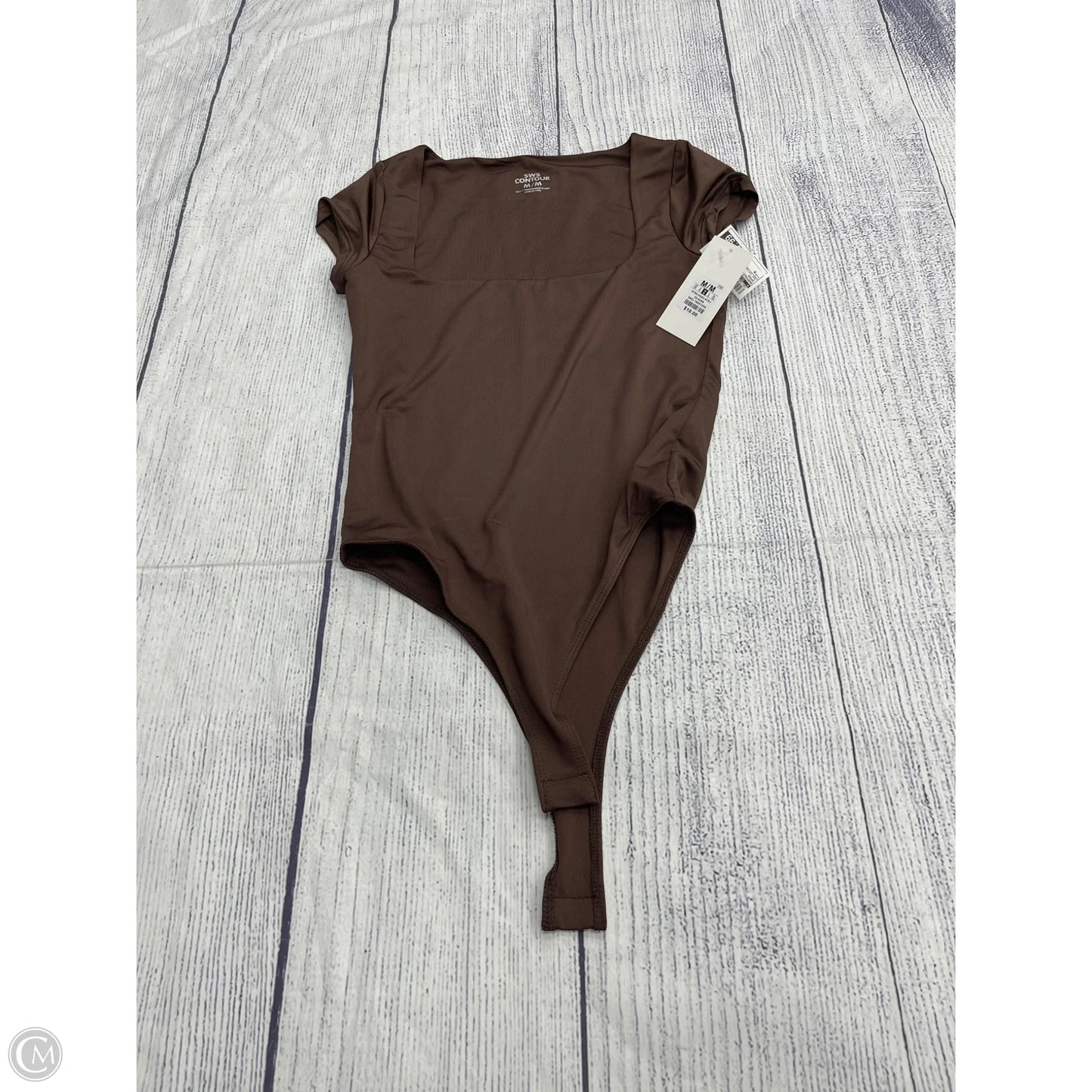 Bodysuit By Clothes Mentor In Brown, Size: M