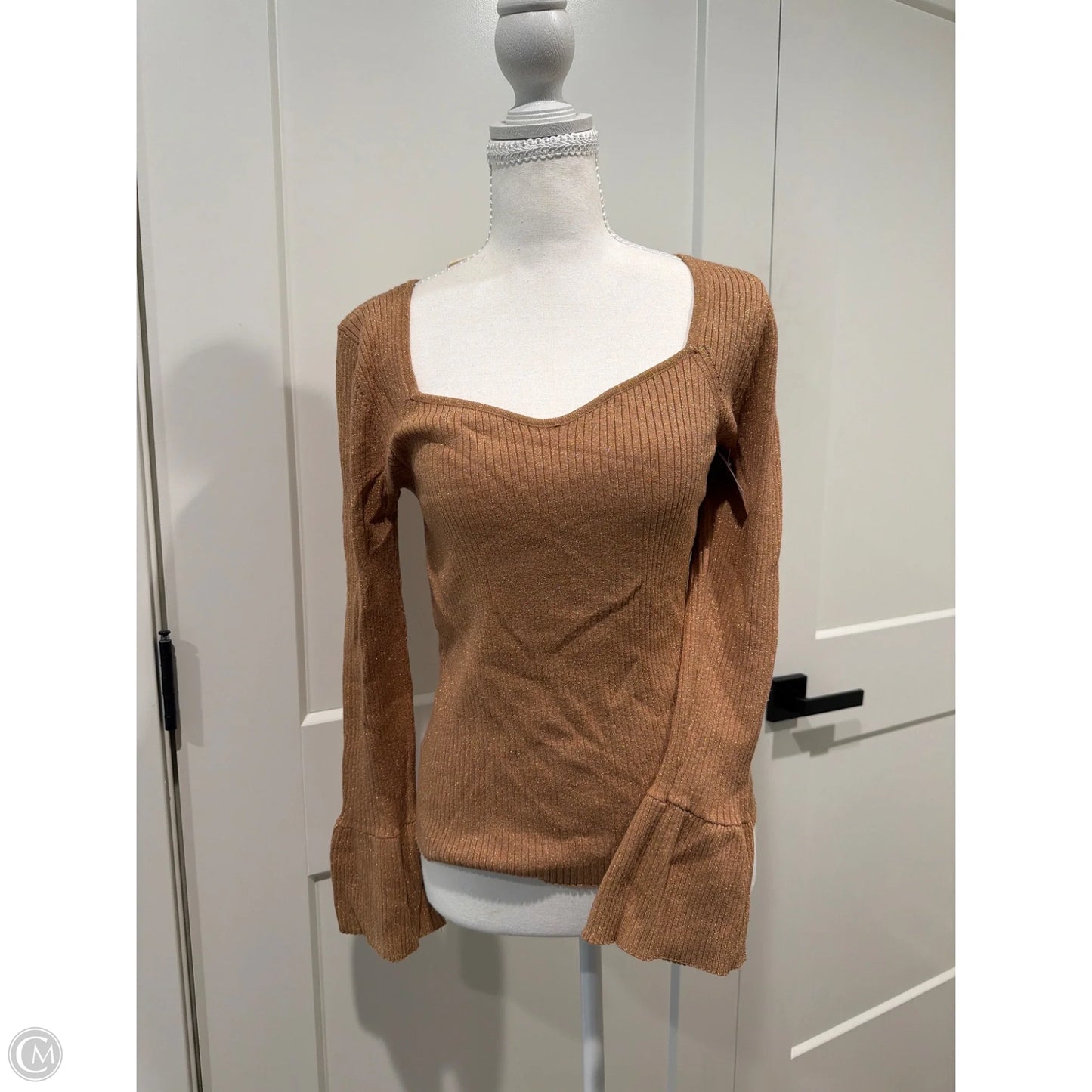Sweater By Loft In Brown, Size: M