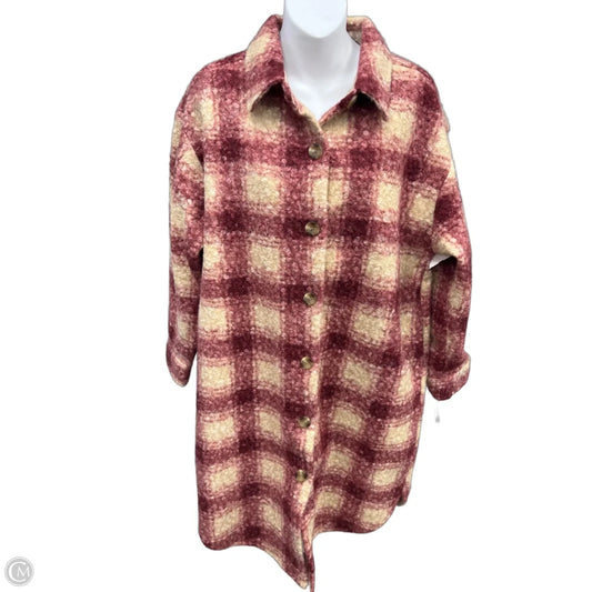 Coat Other By Grace + Karma In Pink & Tan, Size: L