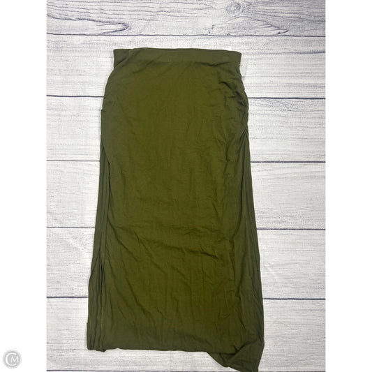 Skirt Maxi By Old Navy In Green, Size: L