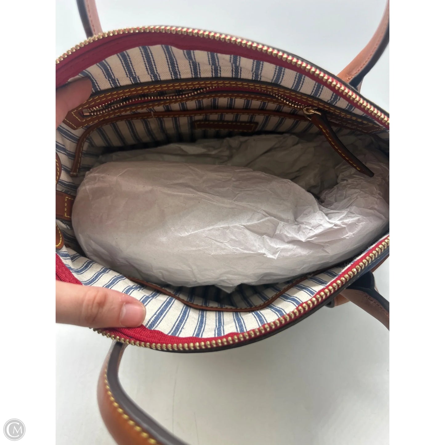 Handbag Designer By Dooney And Bourke, Size: Large