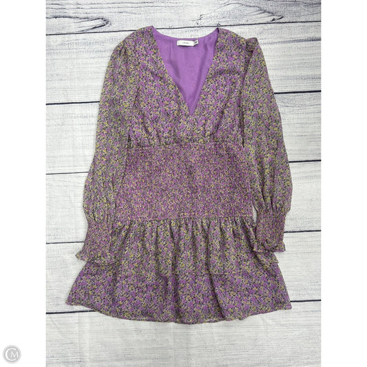 Dress Casual Short By Lush In Purple, Size: M