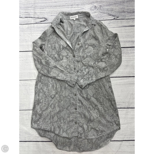 Dress Casual Short By Bella Dahl In Grey, Size: S