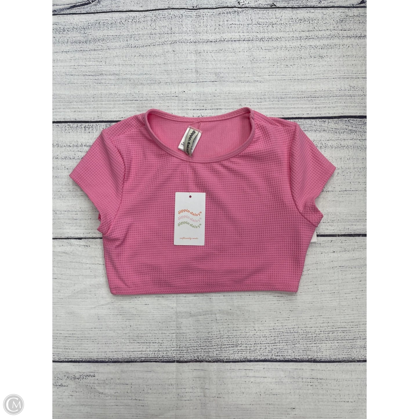 Swimsuit Top By Dippin Daisys In Pink, Size: S