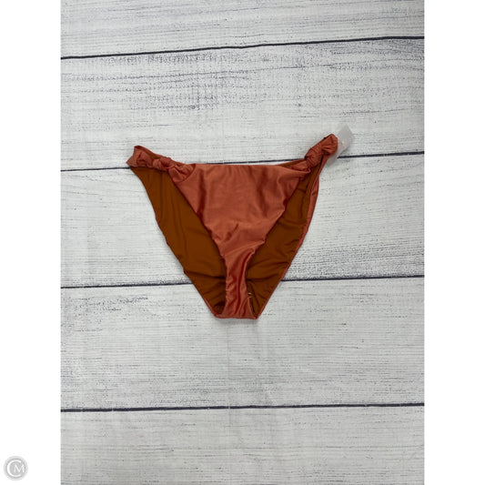 Swimsuit Bottom By Dippin Daisys In Orange, Size: Xl