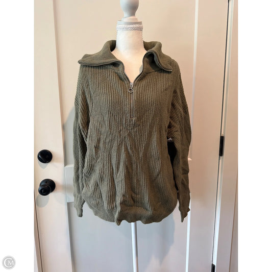Sweater By Talbots In Green, Size: Xlp