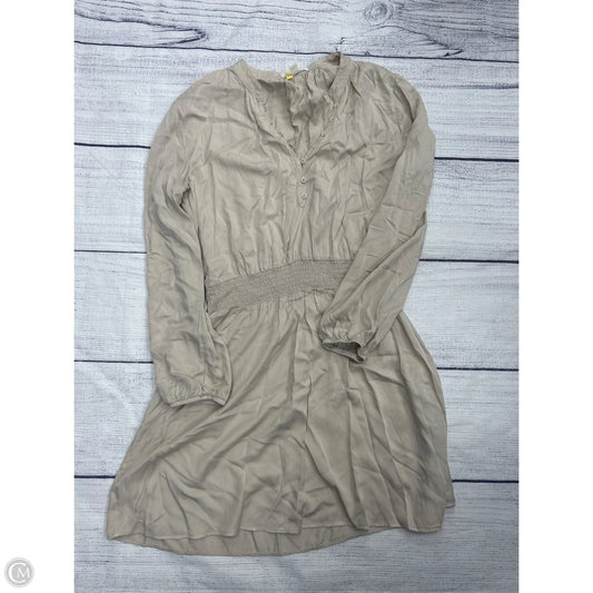 Top Long Sleeve By Cloth & Stone In Tan, Size: M