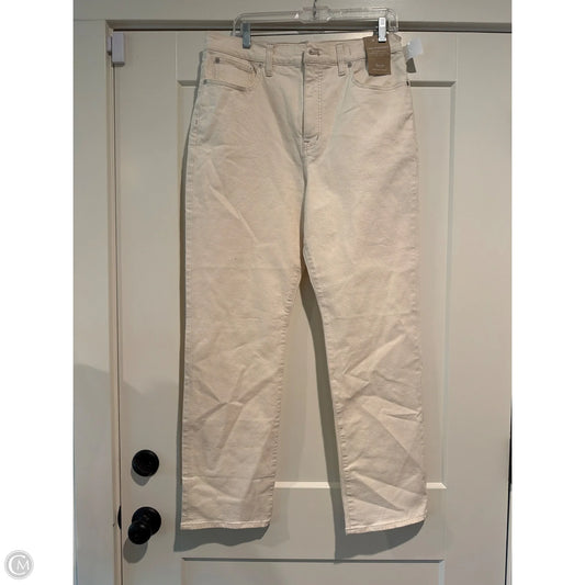 Pants Other By Madewell In Cream, Size: 12