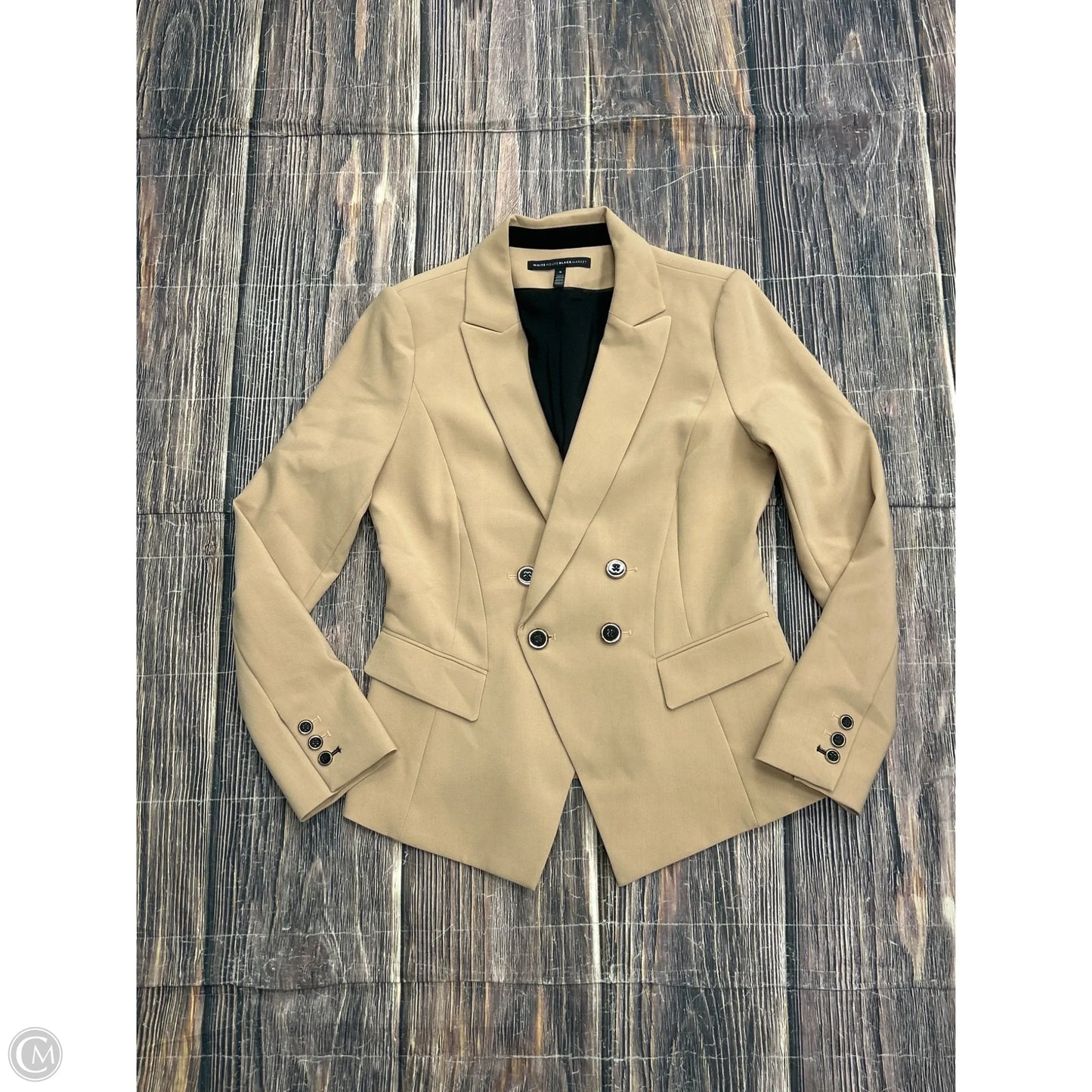 Blazer By White House Black Market In Tan, Size: 6