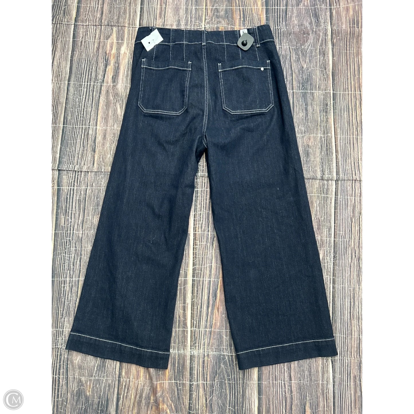 Jeans Wide Leg By Altard State In Blue Denim, Size: 12