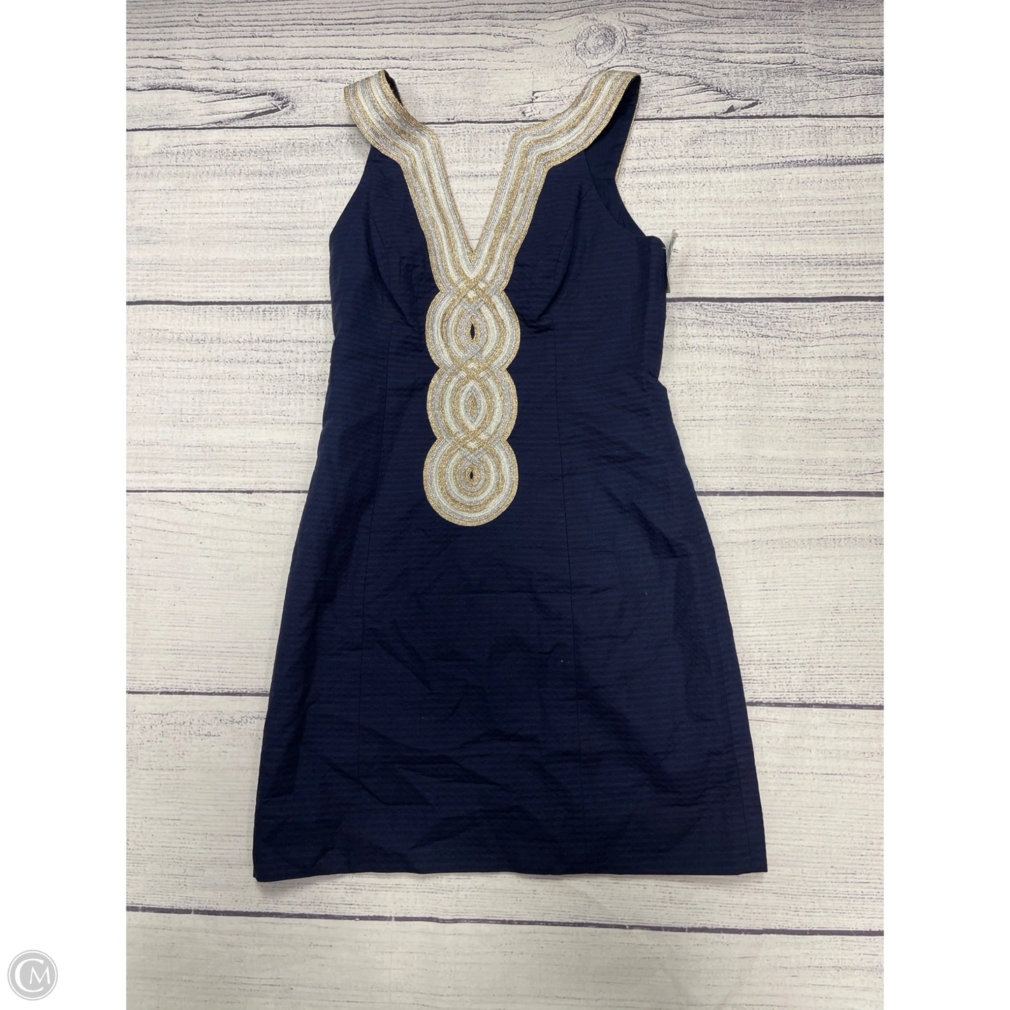 Dress Designer By Lilly Pulitzer In Navy, Size: 0p