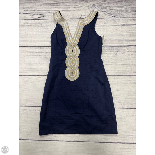 Dress Designer By Lilly Pulitzer In Navy, Size: 0p